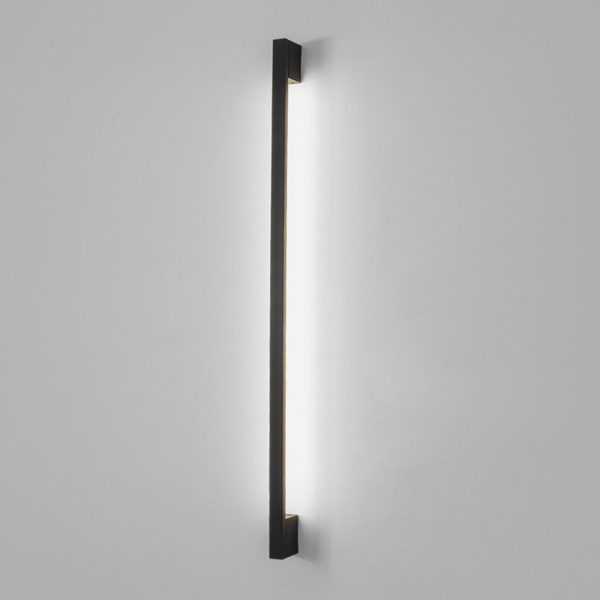 CHWDA24843 Minimalist Strip Three Step Dimming LED Black Postmodern Wall Lamp - Image 9