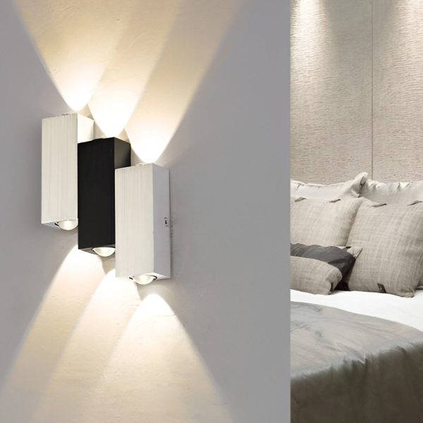CHWDA24848 Rectangular LED Up and Down Lights Modern Wall Washer Light Wall Lamp