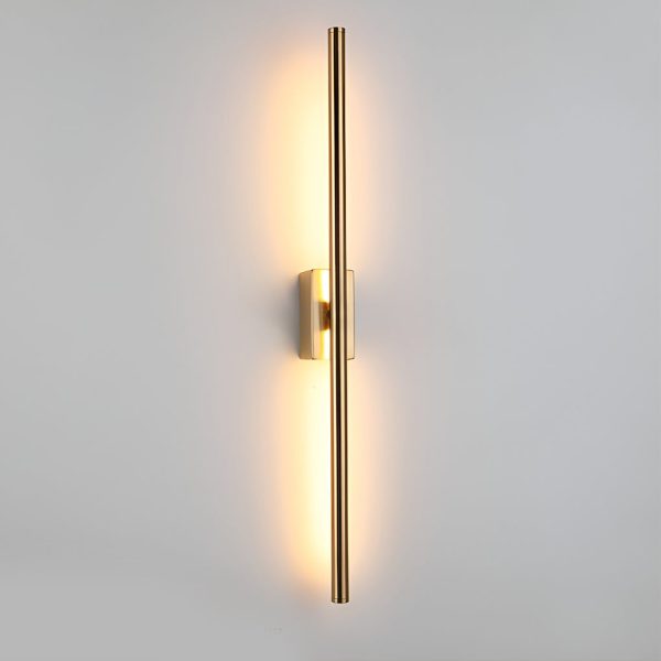 CHWDA24846 Electroplated Metal Strip LED Modern Wall Sconce Lighting Wall Lamp - Image 9