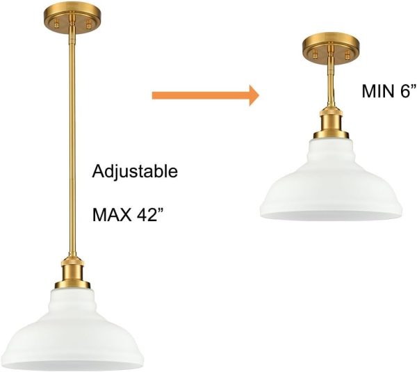 CHWDA24824 Pendant Fixtures Bathroom Adjustable - Image 7