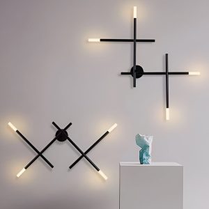 CHWDA24850 Creative Geometric Strip LED Modern Wall Lamp Wall Sconce Lighting