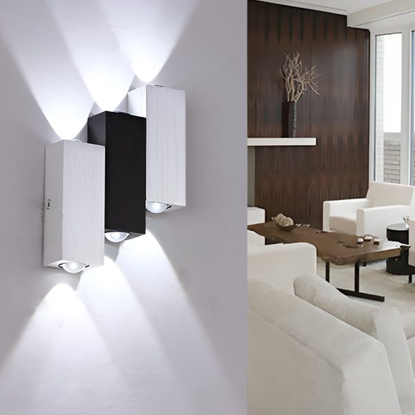 CHWDA24848 Rectangular LED Up and Down Lights Modern Wall Washer Light Wall Lamp - Image 2