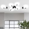 CHWDA24847 Creative Round Line LED Black Nordic Wall Art Light Wall Sconce Lighting - Image 4
