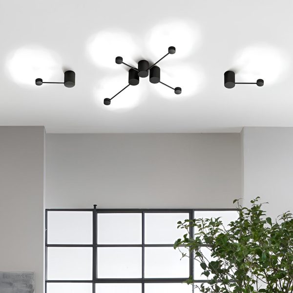 CHWDA24847 Creative Round Line LED Black Nordic Wall Art Light Wall Sconce Lighting - Image 4