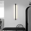 CHWDA24843 Minimalist Strip Three Step Dimming LED Black Postmodern Wall Lamp - Image 5