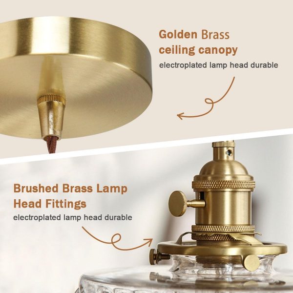 CHWDA24813 Hanging One Light Fixtures Adjustable - Image 3