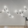 CHWDA24847 Creative Round Line LED Black Nordic Wall Art Light Wall Sconce Lighting - Image 6