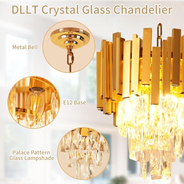 CHWDA24815 Chandelier Fixtures Adjustable Included - Image 5