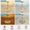 CHWDA24814 Chandelier Fixtures Farmhouse Bathroom - Image 4