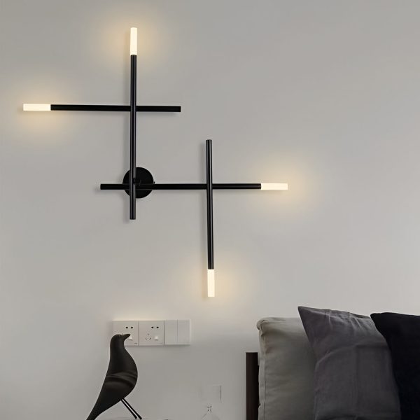 CHWDA24850 Creative Geometric Strip LED Modern Wall Lamp Wall Sconce Lighting - Image 6