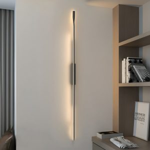 CHWDA24851 Creative Linear Strip LED Black Nordic Wall Lamp Wall Sconce Lighting