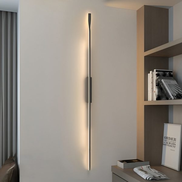 CHWDA24851 Creative Linear Strip LED Black Nordic Wall Lamp Wall Sconce Lighting