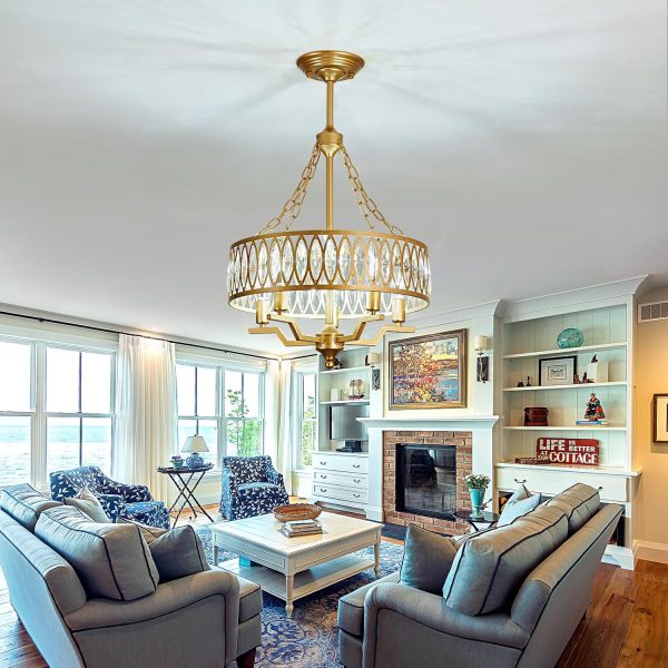 CHWDA24814 Chandelier Fixtures Farmhouse Bathroom - Image 9
