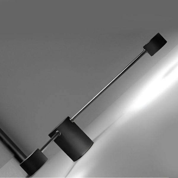 CHWDA24847 Creative Round Line LED Black Nordic Wall Art Light Wall Sconce Lighting - Image 7