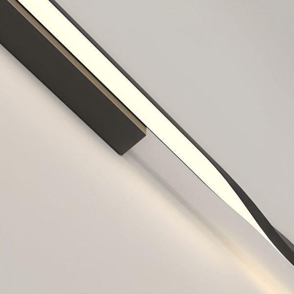 CHWDA24851 Creative Linear Strip LED Black Nordic Wall Lamp Wall Sconce Lighting - Image 8