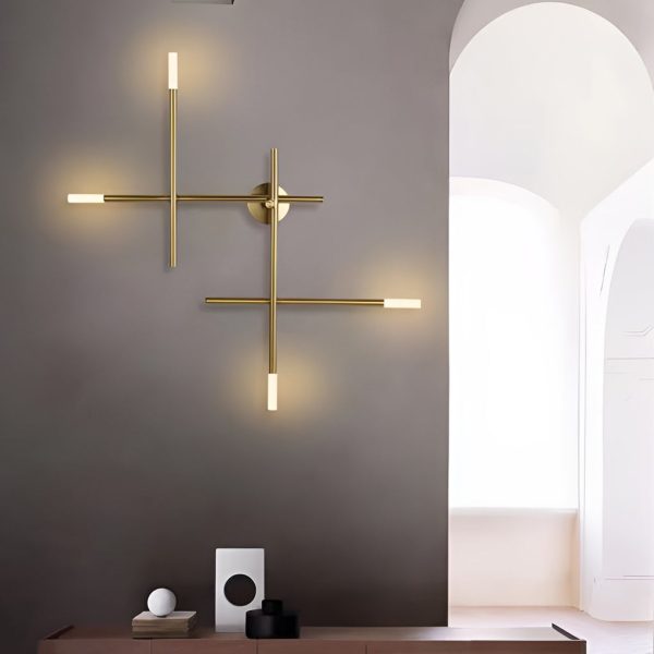 CHWDA24850 Creative Geometric Strip LED Modern Wall Lamp Wall Sconce Lighting - Image 7