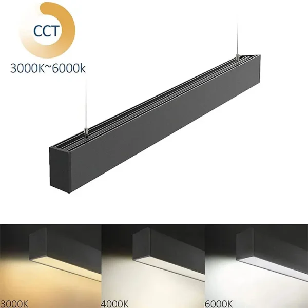 CHWDA24855 Commercial Led Linear Pendant Light Dimmable - Image 6