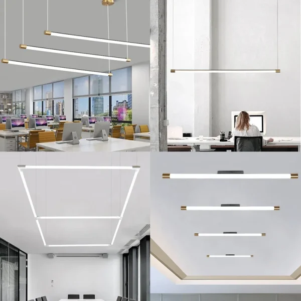 CHWDA24864 28W 120cm Free splicing office chandeliers - Image 4