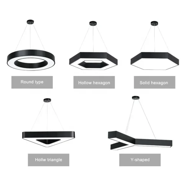 CHWDA24857 Modern Hanging Pendant Light Contemporary Acrylic - Image 5