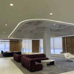 CHWDA3215 Office Lighting System Curved Led Linear