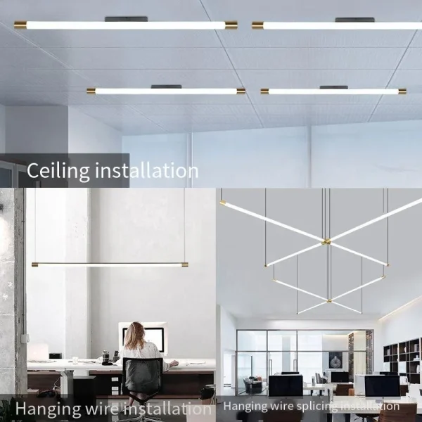 CHWDA24864 28W 120cm Free splicing office chandeliers - Image 6