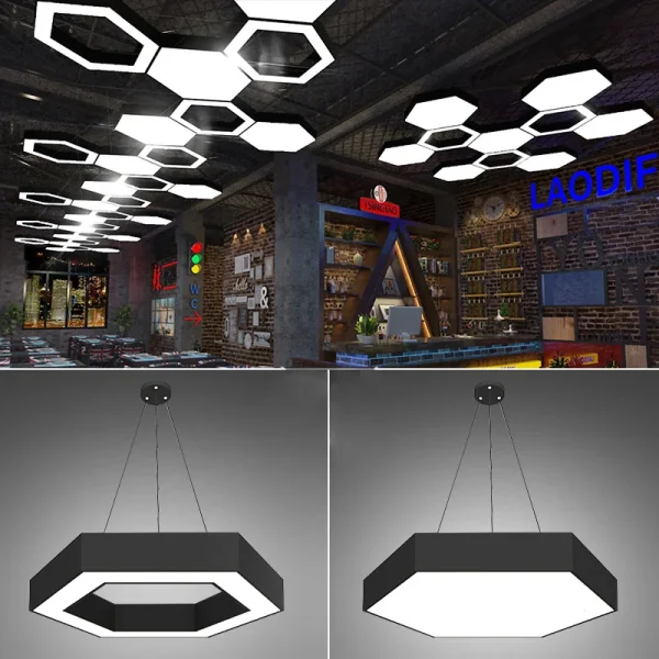 CHWDA24857 Modern Hanging Pendant Light Contemporary Acrylic - Image 3