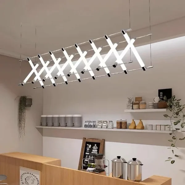 CHWDA24869 Acrylic Led Tube Pendant Lamp Villa - Image 2