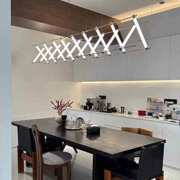 CHWDA24869 Acrylic Led Tube Pendant Lamp Villa - Image 4