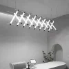 CHWDA24869 Acrylic Led Tube Pendant Lamp Villa - Image 5