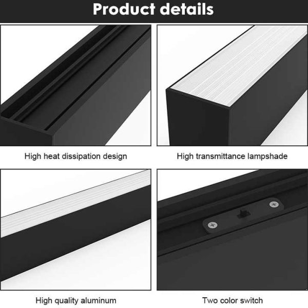 CHWDA3218 Modern Indoor Linkable Linear Lighting Decorative Batten Lamp - Image 2