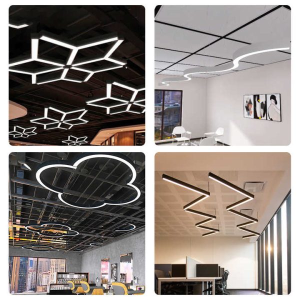 CHWDA24870 Hanging Recessed Linear Lighting for Office - Image 2