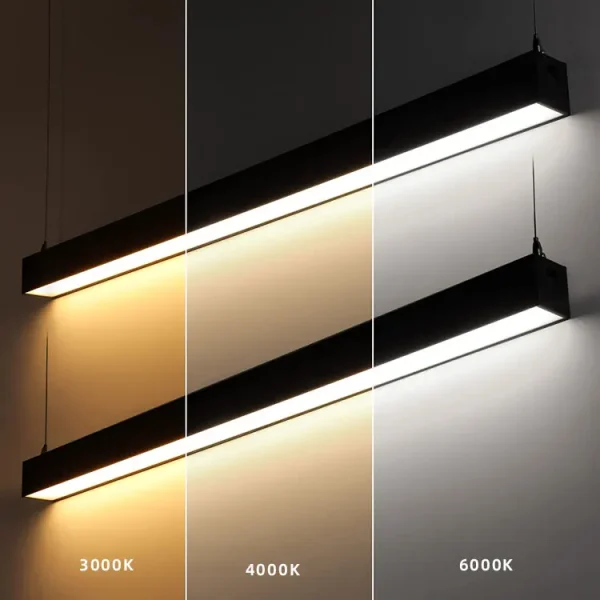 CHWDA24855 Commercial Led Linear Pendant Light Dimmable - Image 4