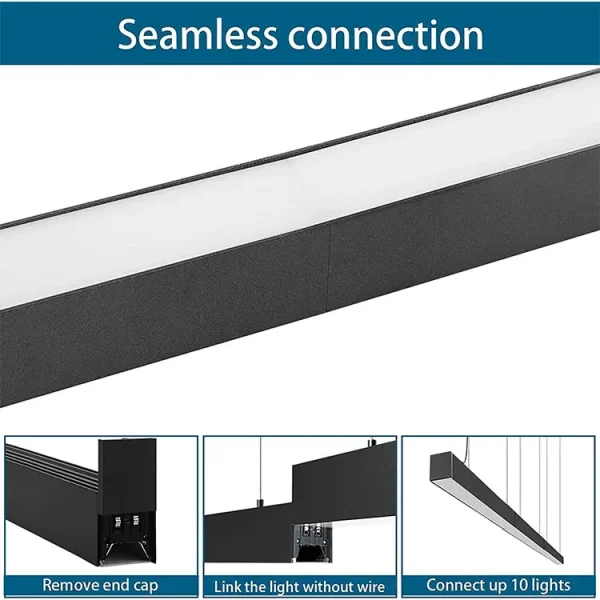 CHWDA24855 Commercial Led Linear Pendant Light Dimmable - Image 5
